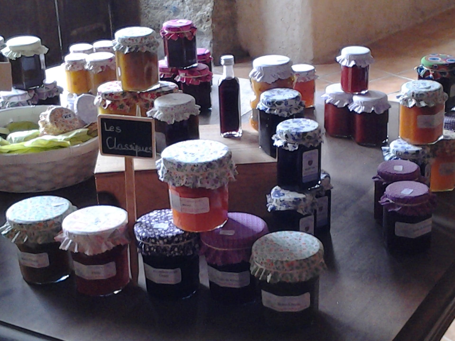 Confitures et crèmes de fruits dAlix