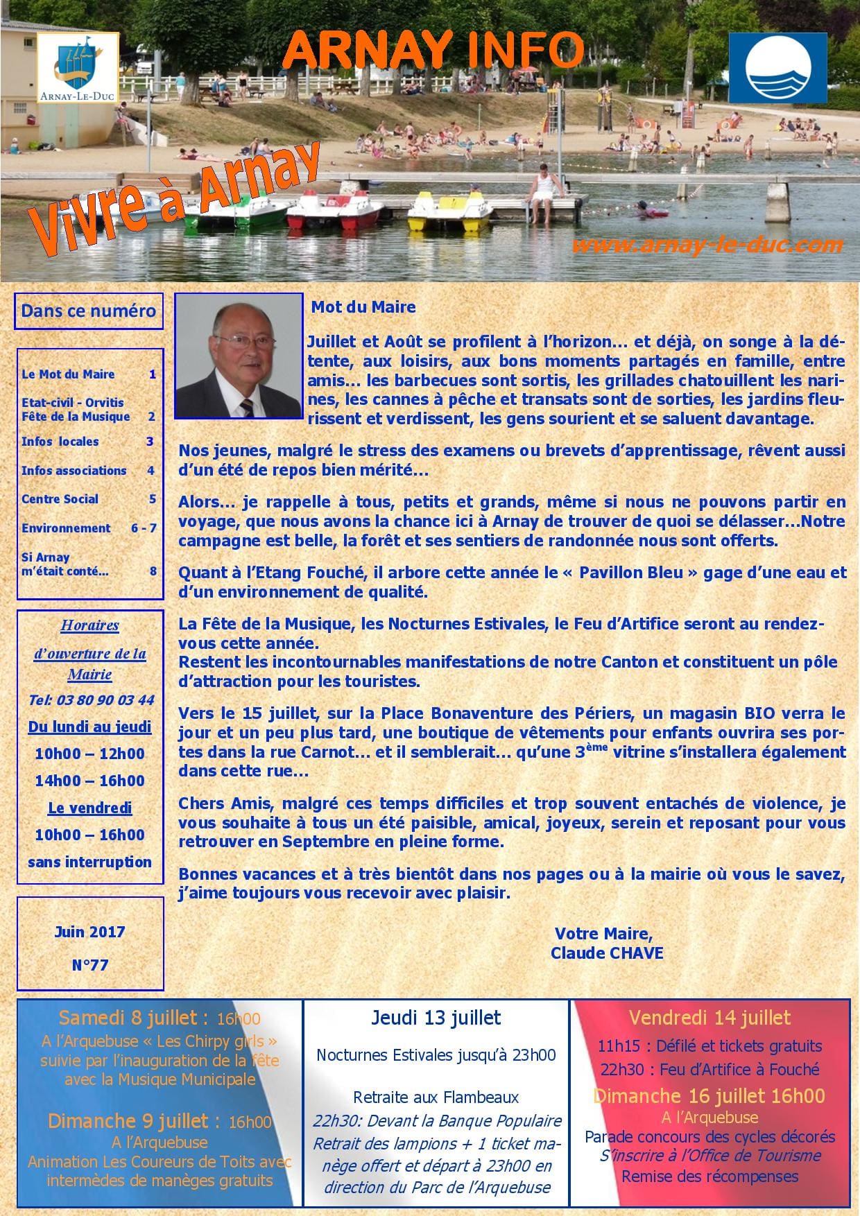 Bulletin municipal juin 2017
